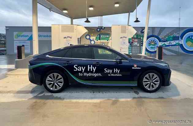 R-GDS und Westfalen: Erste Wasserstoff-Tankstelle in der Region Straßburg/Elsass soll Energie für den Fuhrpark des EU-Parlaments liefern