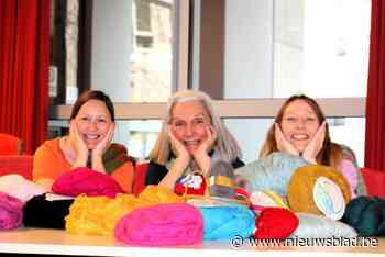 Rusthuisbewoners breien sjaals voor Willebroekse bomen: “Aandacht vragen voor het klimaat”