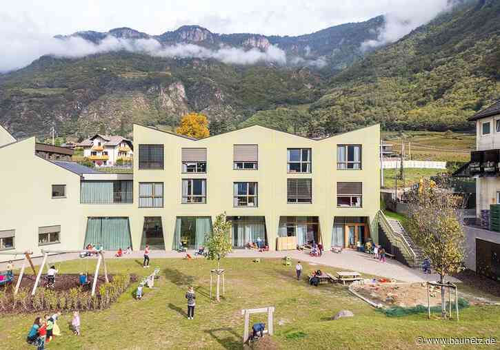 Zickzack mit Schottenkaro
 - Kitaerweiterung in Terlan von MoDus Architects