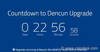 Ethereum Blockchain Counts Down to 'Dencun' Upgrade, Set to Reduce Fees