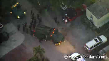 2 in custody after SWAT swarms Miami-Dade neighborhood following February drive-by shooting