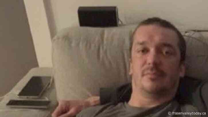 Missing man sought by Chilliwack RCMP was reportedly heading to a friend’s home in Chilliwack
