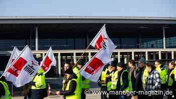 Verdi: Gewerkschaft ruft für Donnerstag zu Streiks an mehreren Flughäfen auf