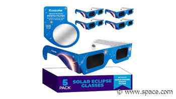 These ISO-certified solar eclipse glasses are currently 40% off
