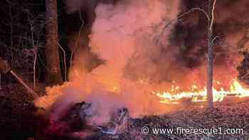 Arson suspect arrested after Tenn. firefighter spots him hiding in woods