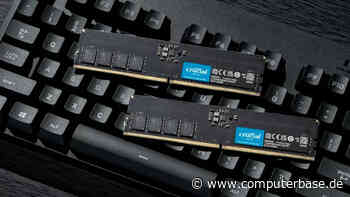 Arbeitsspeicher: Crucial bringt erste DDR5-Module mit 12 GB