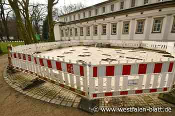 Bad Oeynhausener Lenné Fontänen sollen Anfang April wieder sprudeln