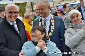 Steinmeier in Espelkamp: „Er ist chillig und gar nicht streng“