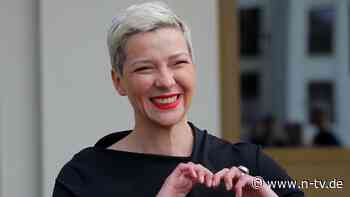 Inhaftierte Belarus-Politikerin: "Wir wissen nicht, ob Maria Kolesnikowa noch lebt"