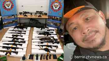 Innisfil man facing 115+ charges in firearms bust begs for bail