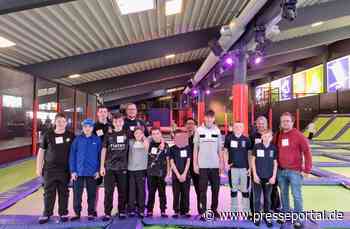 FW-KLE: Jugendfeuerwehr Bedburg-Hau zu Besuch im Tiger Jump