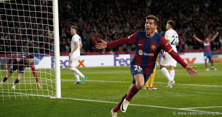 Lewandowski trifft: Barça im Viertelfinale