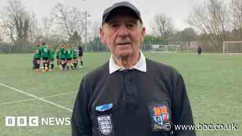 Football referee, 90, has no intention of stopping