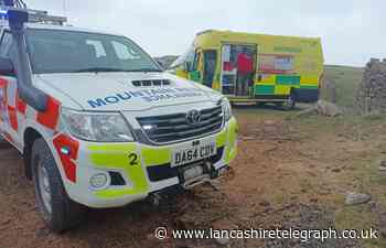 Pensioner thanks rescue teams after collapsing on Pendle Hill