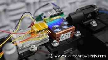 Chip converts light into microwaves