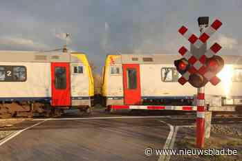Spooroverweg Klein Heiken onderbroken op 16 en 17 maart
