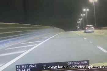 M60: Motorist arrested after reportedly driving 30mph