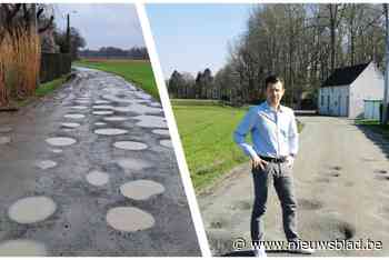VIDEO. Bewoners van deze ‘straat’ hopen elke dag dat ze hun wagen niet kapot rijden: “De kraters worden alsmaar dieper”