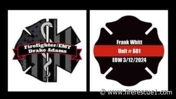 Ky. firefighter dies escorting fallen EMT