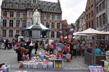Zondag ook rommelmarkt in Halle-centrum
