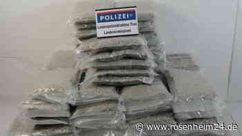 Auf dem Weg Richtung Kiefersfelden: Polizei stellt 120 Kilo Drogen in Lkw bei Wörgl sicher
