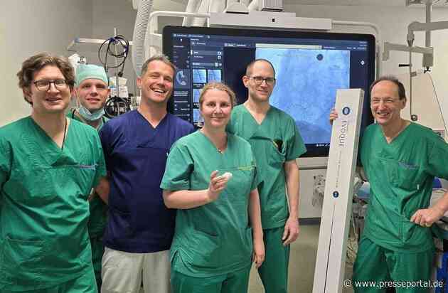 Erstmals in Thüringen und als eine der ersten Kliniken in Deutschland: Minimal-invasiver Ersatz der Trikuspidalklappe mit neu zugelassener Technologie