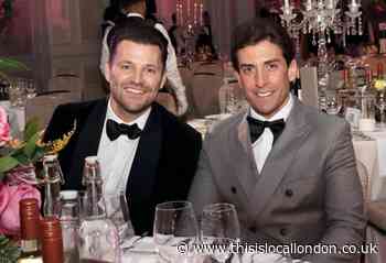 Mark Wright at Haven House children's hospice fundraising ball