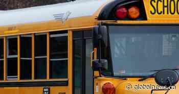 RCMP say Highway 12 closed in central Alberta after school bus, semi-truck collide