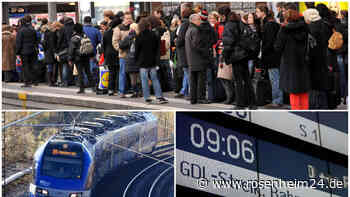 „Mal wieder gewünscht, keine Zugpendlerin zu sein“: BRB-Fahrt von München nach Prien endet im Chaos