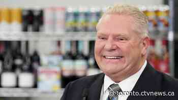 ‘We will never, ever sell the LCBO,’ Doug Ford says amid Ontario protests
