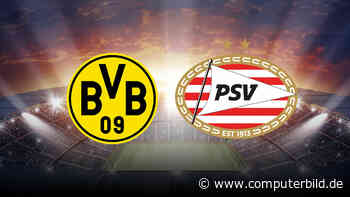 Hier sehen Sie das CL-Spiel BVB gegen PSV Eindhoven