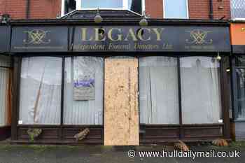 Hull funeral directors branch boarded up as police continue investigation into 'horrific incident'