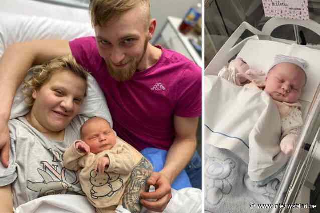 Brandy (25) bevalt dag op dag jaar na overlijden echtgenoot van flinke dochter: “Ik geloof dat Milko het zo gewild heeft”