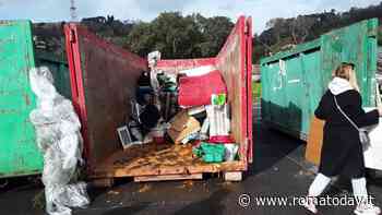 Il centro di raccolta Ama di via Teano è stato riaperto dopo i lavori di ristrutturazione