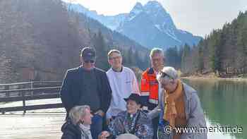Noch einmal an den Rießersee: Malteser erfüllen Garmisch-Partenkirchnerin einen Herzenswunsch