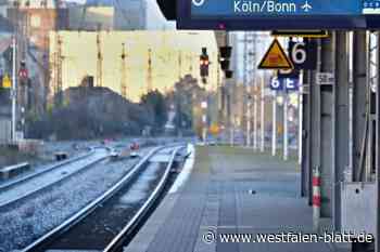 ICE reißt Hochdruckreiniger mit: Arbeiter 60 Meter über Bahnsteig geschleift