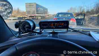 17-year-old G2 driver nabbed stunt driving along Highway 400