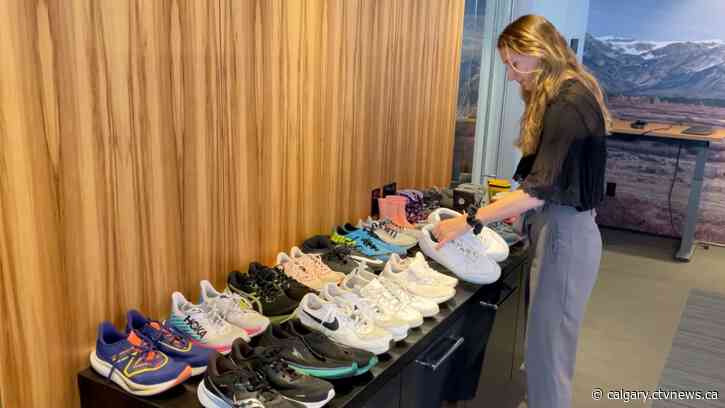 Canadian Olympian gives used running shoes another life through non-profit project