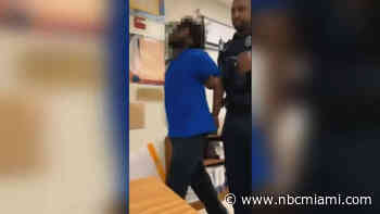 Video shows arrest of ex-student who trespassed at charter school in Coral Springs