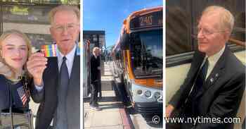Ed Begley Jr. and Daughter Hayden Took the LA Metro to the Oscars