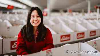 Sam is one of a new generation of women wool experts educating the world on Australian fleece