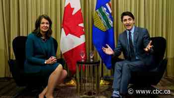 Can't they ever just get along, Justin Trudeau and Danielle Smith? Sometimes, yes!