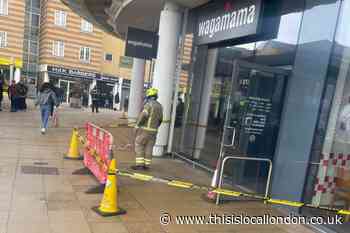 Romford Wagamama in Brewery Walk 'cordoned off' after fire