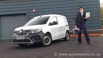 Dean Gibson testing the Renault Kangoo E-Tech Advance - pictures