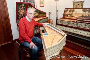 Jef bouwt Antwerps instrument uit 1548 na: “Witte toetsen uit rundsbeen en zwarte uit eik met Chinese verf”