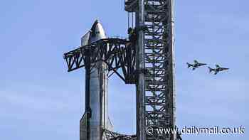 SpaceX prepares to launch its third Starship flight from Texas TODAY after previous tests ended in explosions - with hopes of eventually carrying NASA astronauts to the moon