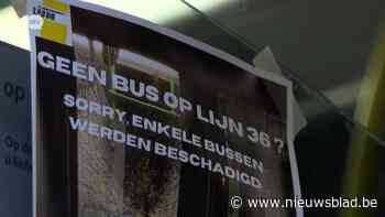 Buslijn 36 krijgt aangepaste uren nadat bussen bekogeld werden
