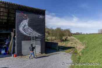 Al 29 muurschilderingen promoten dieren in Mechelse natuur: “Het gaat niet goed met hen”