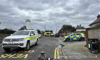 Suspected hand grenade detonated on West Kirby beach