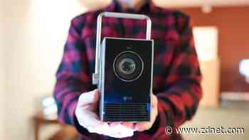 LG showed me its retro-themed projector and it's even better than I expected